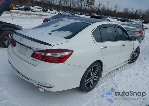 2016 Honda Accord Sport z USA, uszkodzony, nr VIN 1HGCR2F69GA015838